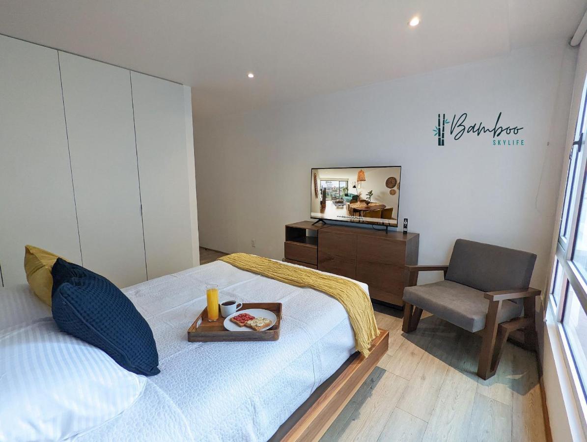 Luxury Condo Santa Fe Cosmocrat By Bamboo Skylife Mexiko-Stadt Exterior foto